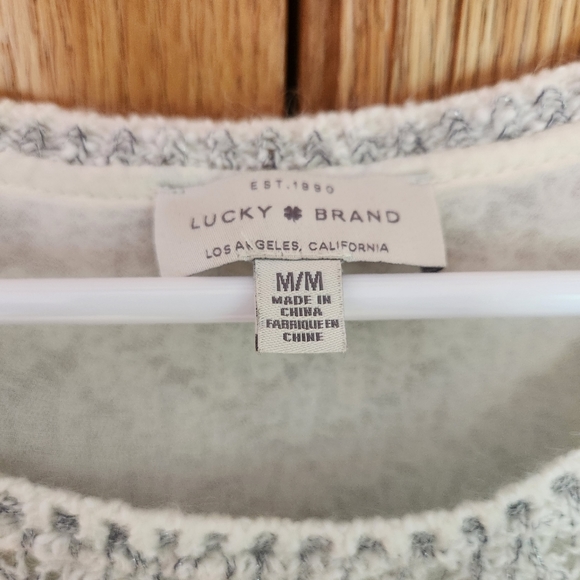 Lucky Brand Long Sleeve/Lightweight Sweater - Picture 2 of 7